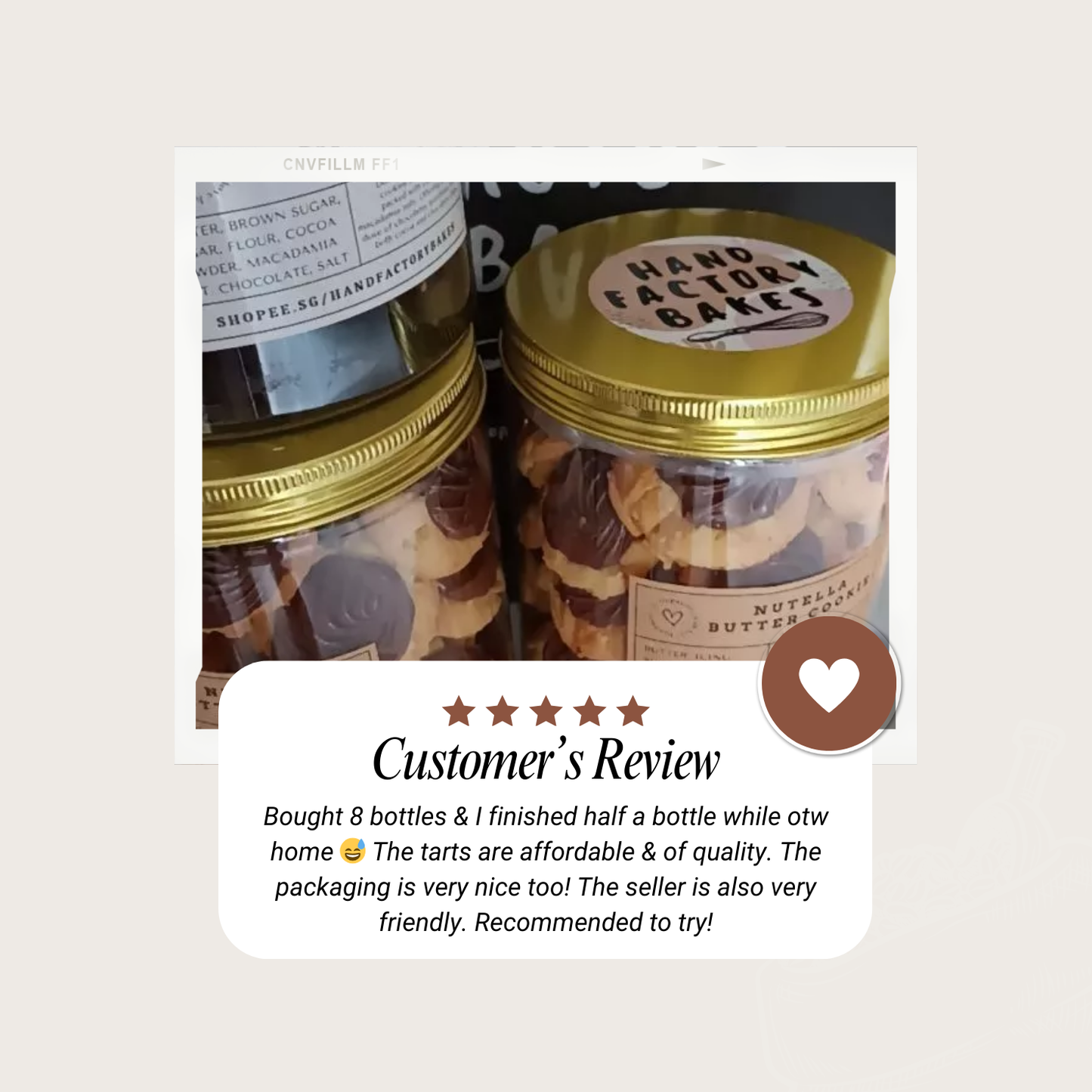 Nutella Butter Cookies