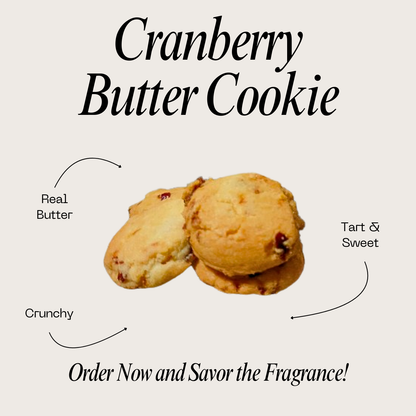 Cranberry Butter Cookies