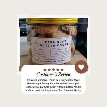 Earl Grey Butter Cookie