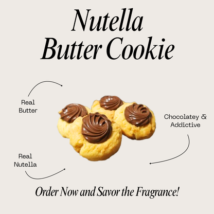 Nutella Butter Cookies