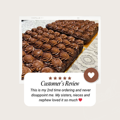 Fudgy Classic Brownie - 7 Inch