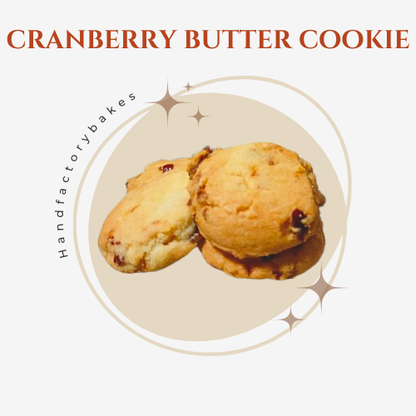 Cranberry Butter Cookies