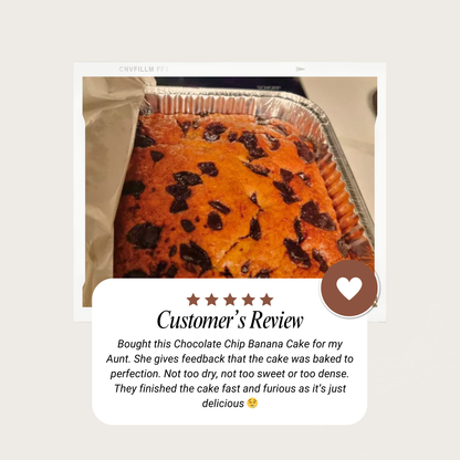 Chocolate Chip Banana Cake