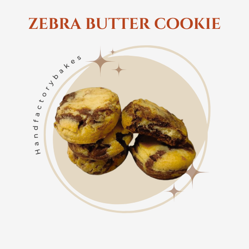 Zebra Cocoa Butter Cookie